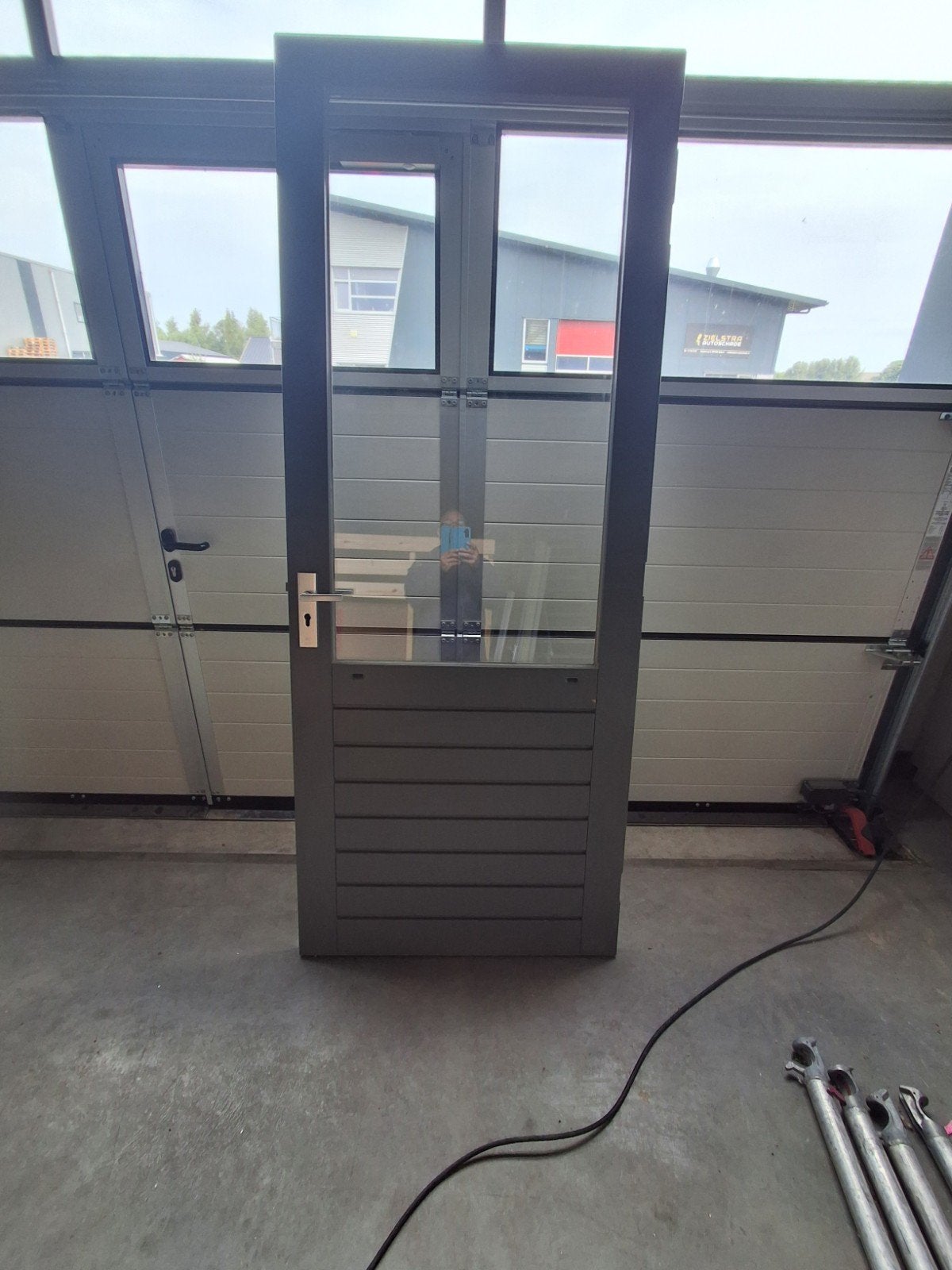 Buitendeur 93x231 cm - GND Weekamp Deuren, Ophalen, Gebruikt, 80 tot 100 cm, 215 cm of meer