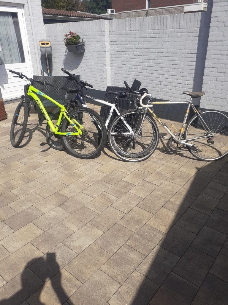 fietsen, Fietsen en Brommers, Fietsen | Heren | Herenfietsen, Gebruikt, Velgrem, Versnellingen, 53 tot 57 cm