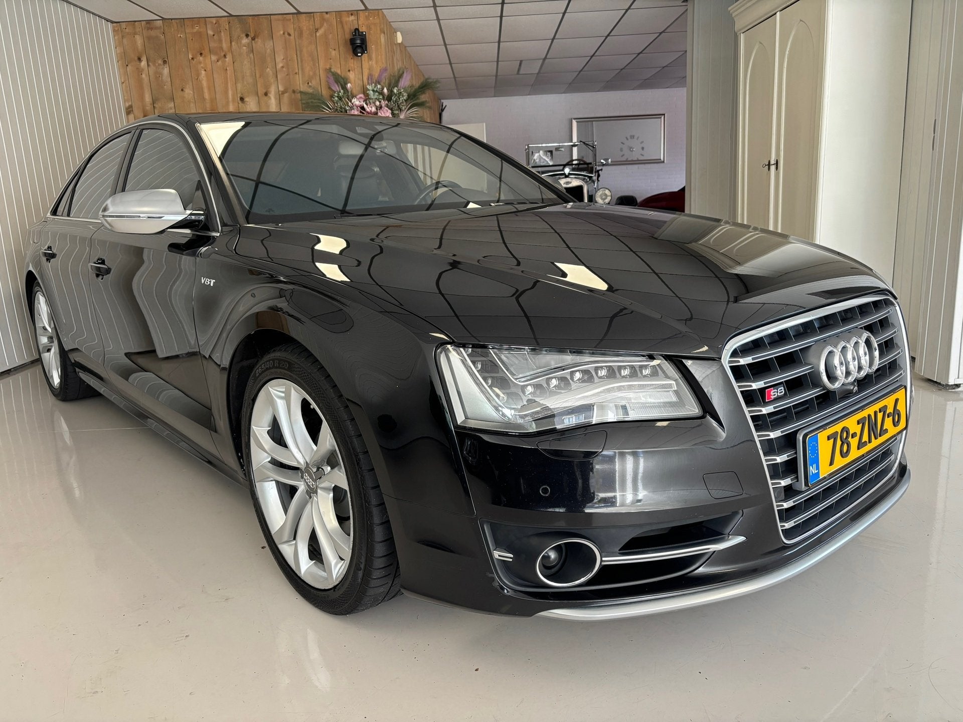 Audi A8 4.0 TFSI S8 quattro Pro Line+, ORIG NEDERLANDS, NAP,, Auto's, Automaat, Euro 5, Gebruikt, Bedrijf