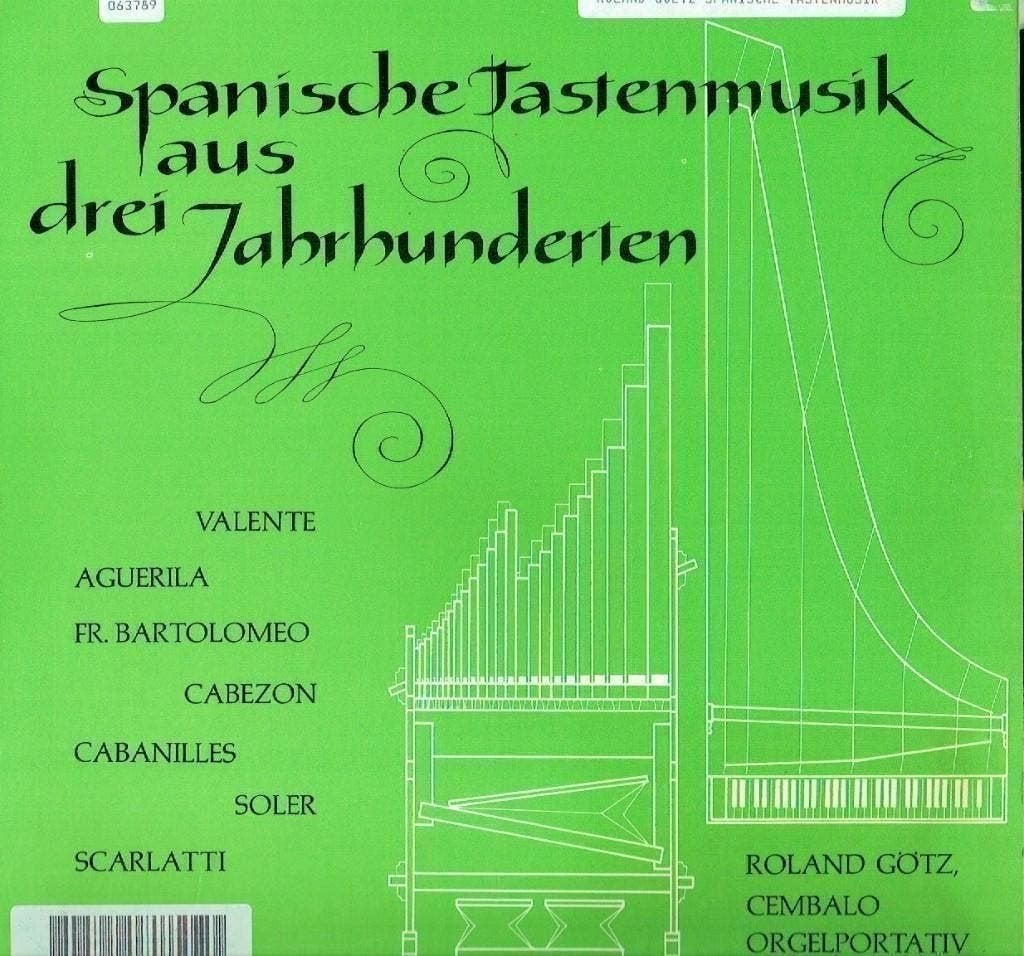 Roland Götz – Spanische Tastenmusik Aus Drei Jahrhunderten, Kamermuziek, Verzenden, Zo goed als nieuw, 12 inch