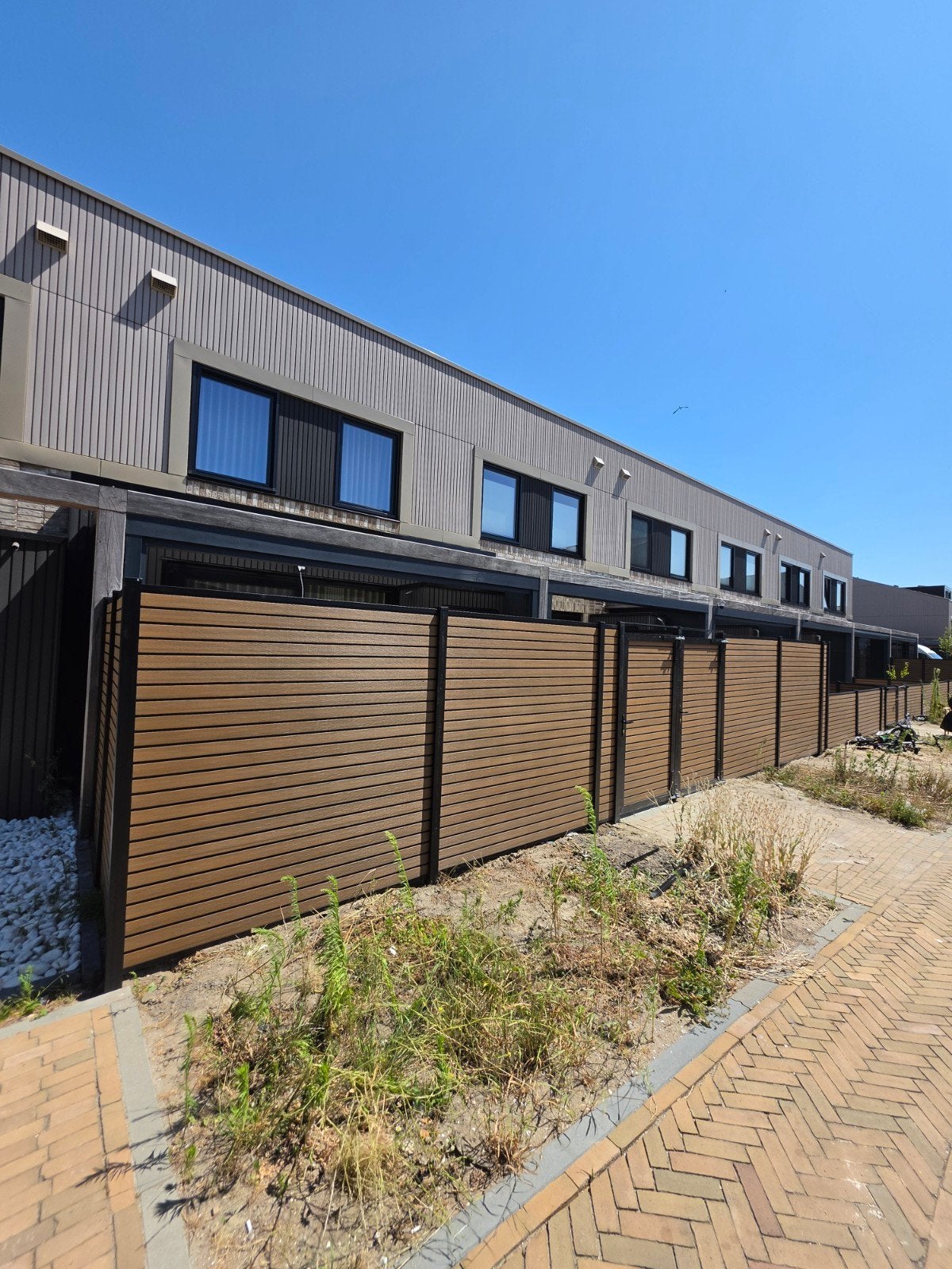 composiet schuttingen incl montage, Tuin en Terras, Schuttingen, Ophalen of Verzenden