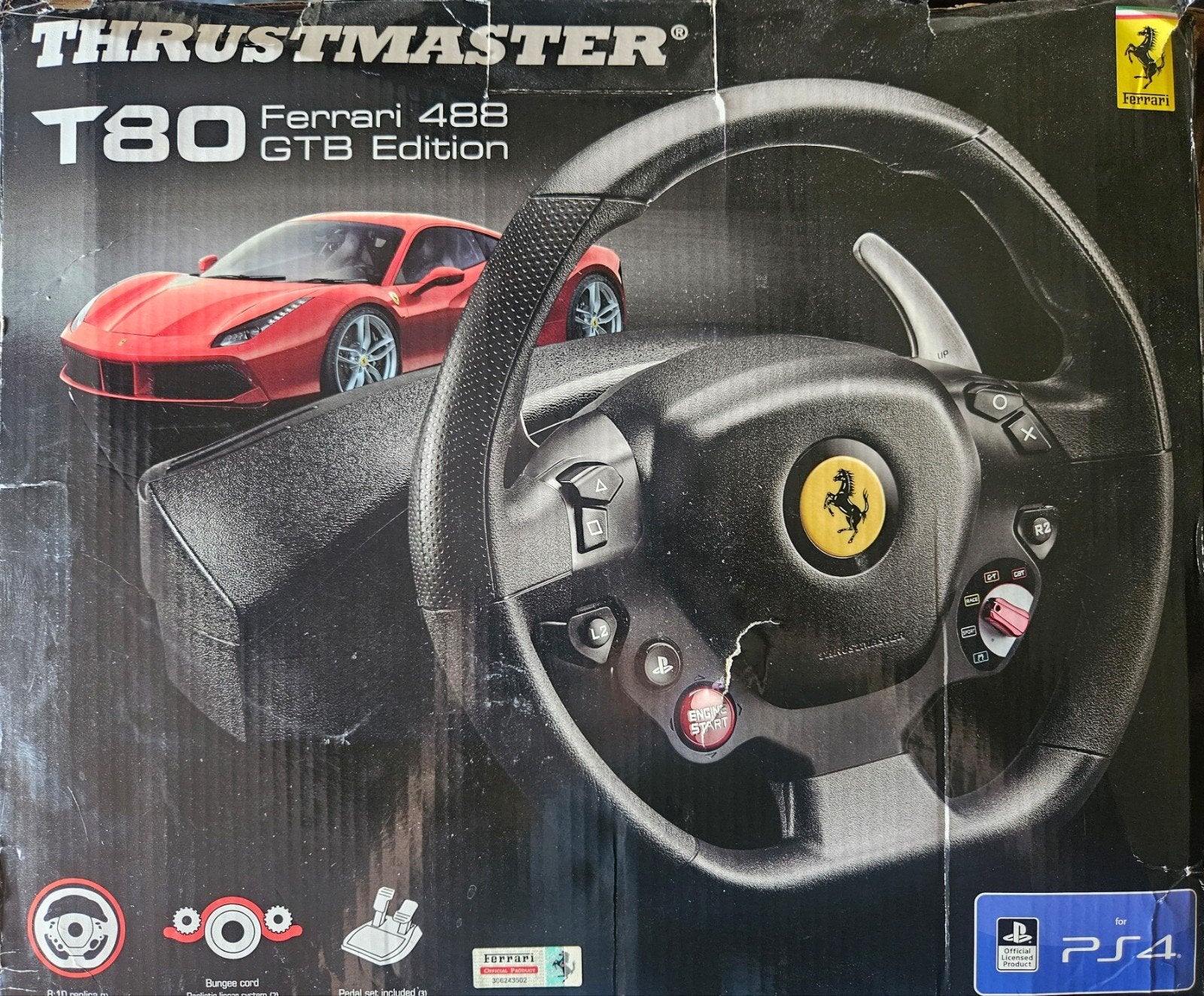 T80 Ferrari 488 GTB Edition, Ophalen of Verzenden, Zo goed als nieuw, PlayStation 4