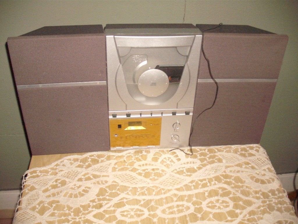 Radio cd speler stereoset met 2 boxen, Audio, Tv en Foto, Ophalen, Gebruikt, Tuner of Radio, Overige merken