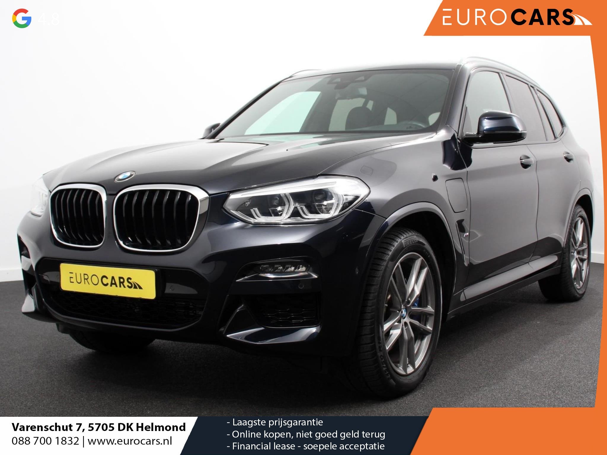 BMW X3 xDrive30e 292pk Hybrid Steptronic M Sport Navigatie A, 1998 cc, Stof, Gebruikt, 4 cilinders