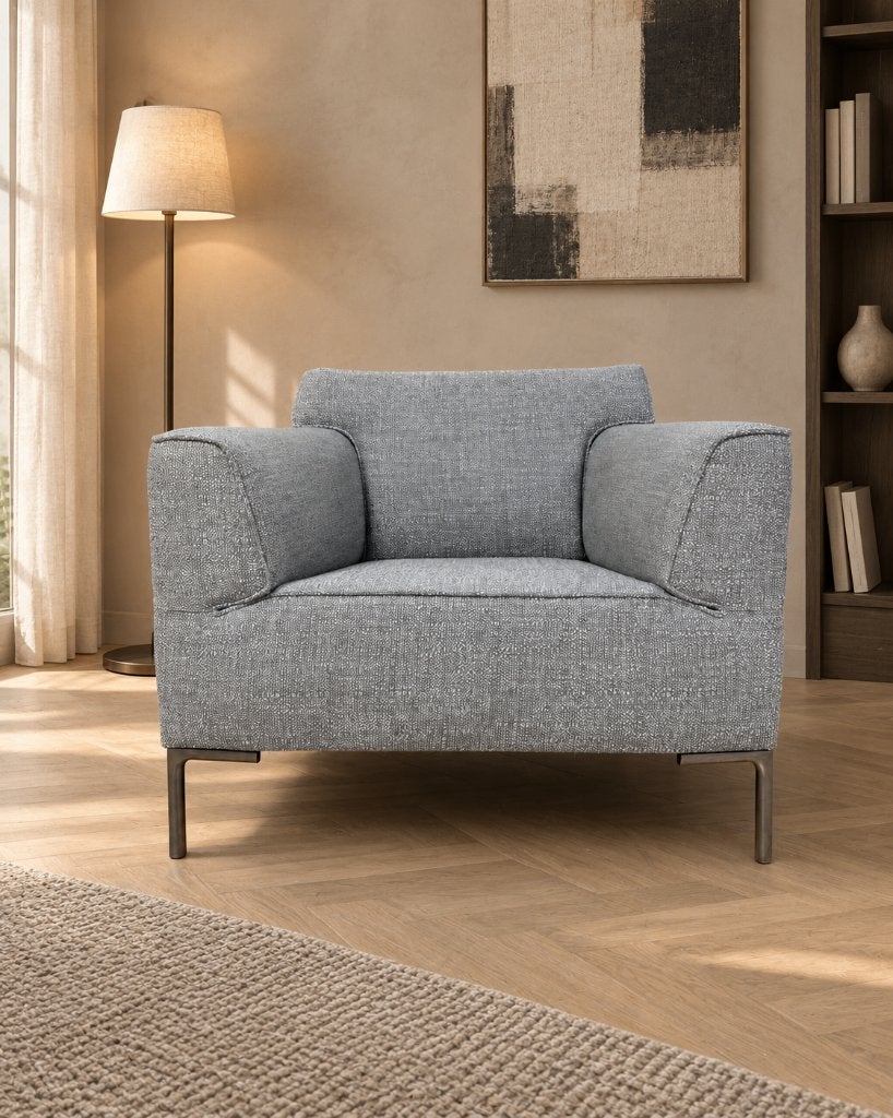 NIEUW Design on Stock Bloq Fauteuil + GARANTIE | NP €2.249, Design Fauteuil Stoel Design on Stock, 75 tot 100 cm, Www.designplaats.nl