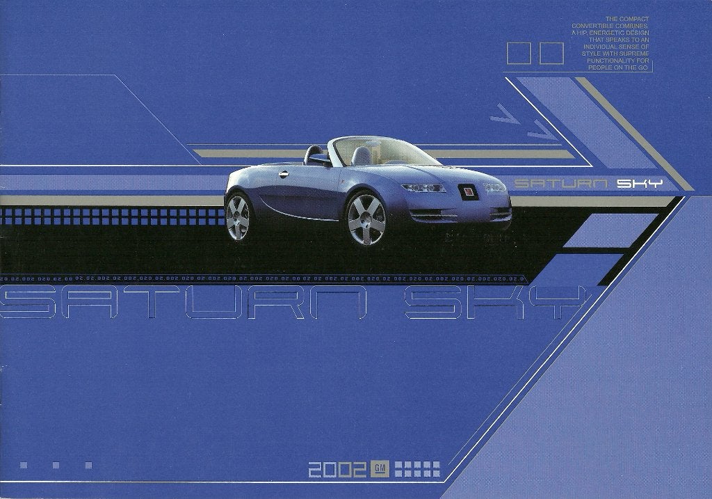 Saturn Sky roadster folders, Ophalen of Verzenden, Gelezen, Overige merken