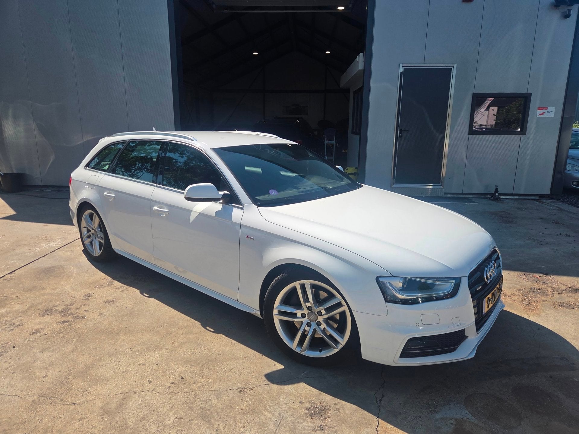 Audi A4 Avant 2.0 TFSI Quattro S Edition, Auto's, Euro 5, Gebruikt, Zwart, 4 cilinders