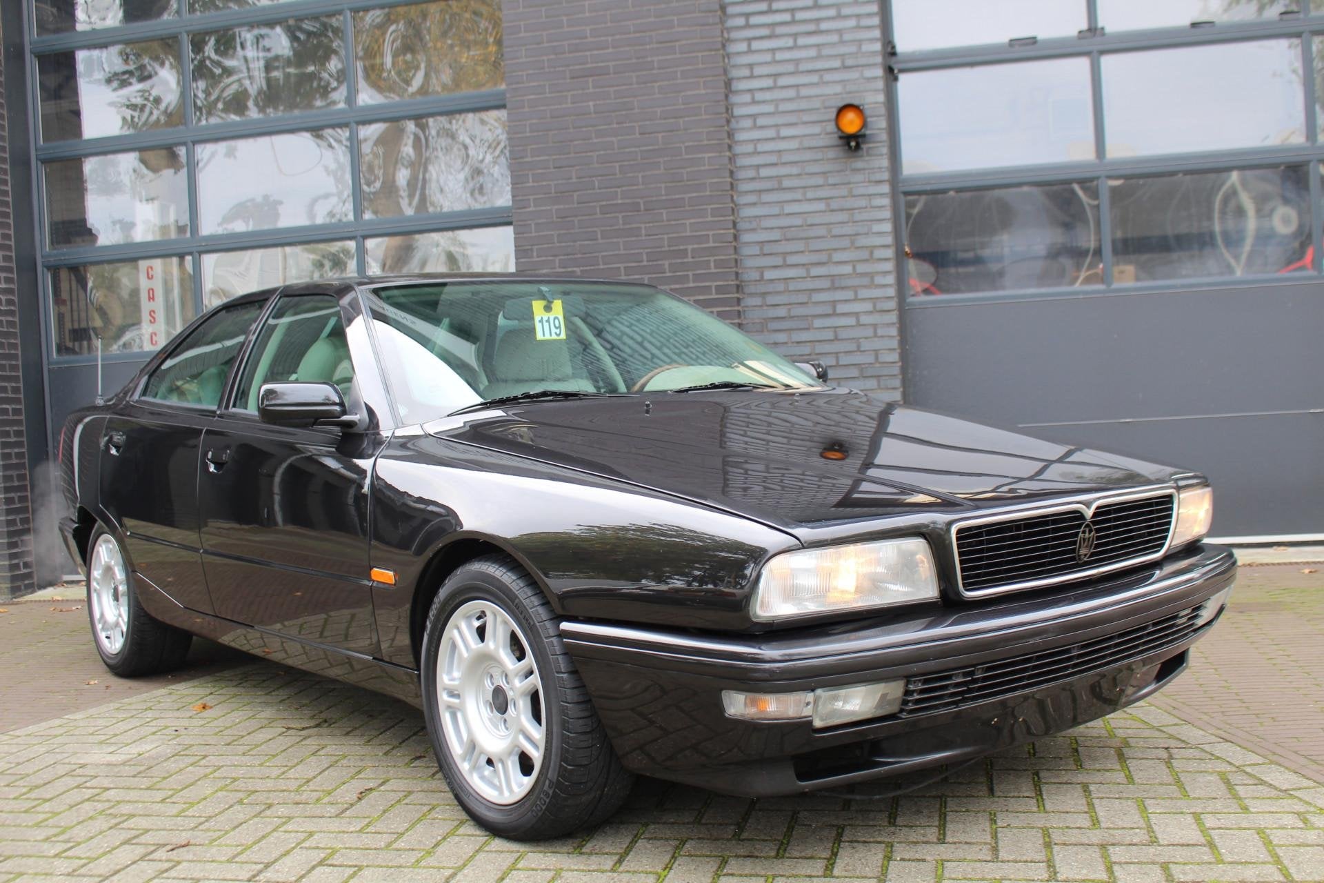 Maserati Quattroporte 2.8 V6 ORIGINEEL NL AUTO! NETTE CONDIT, Maserati, Elektrische ramen, Zwart, Bedrijf