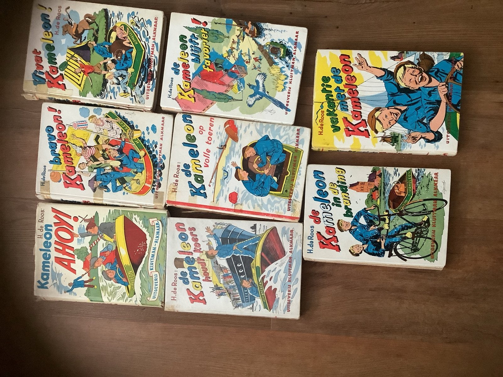 Kameleon boeken - H. de Roos - Vintage collectie, Boeken, Ophalen of Verzenden, Gelezen, Fictie algemeen