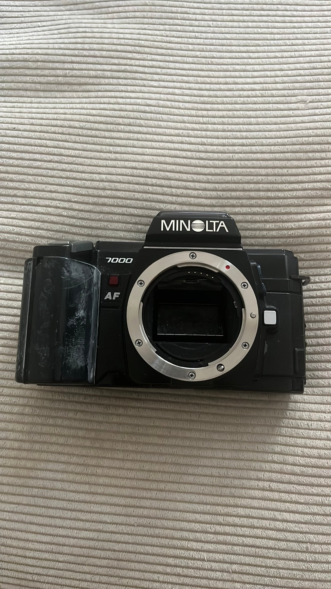 Minolta 7000 AF not tested, Ophalen of Verzenden, Zo goed als nieuw, Spiegelreflex, Minolta