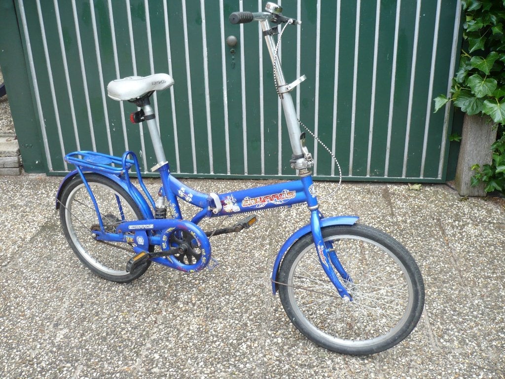 Vouwfiets, Ophalen, Gebruikt, Totaal opvouwbaar, 16 tot 18 inch
