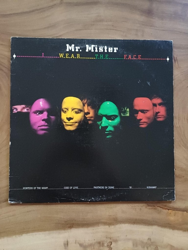 Mr. Mister - I Wear the Face - Vinyl, Cd's en Dvd's, Vinyl | Pop, Ophalen of Verzenden, Gebruikt, 12 inch
