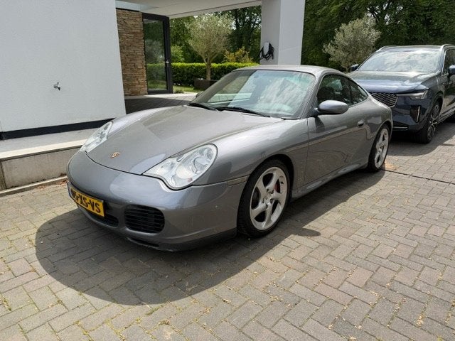 Porsche 996 Carrera 4S - gereviseerde motor, Auto's, Automaat, Zwart, 320 pk, Stoelverwarming