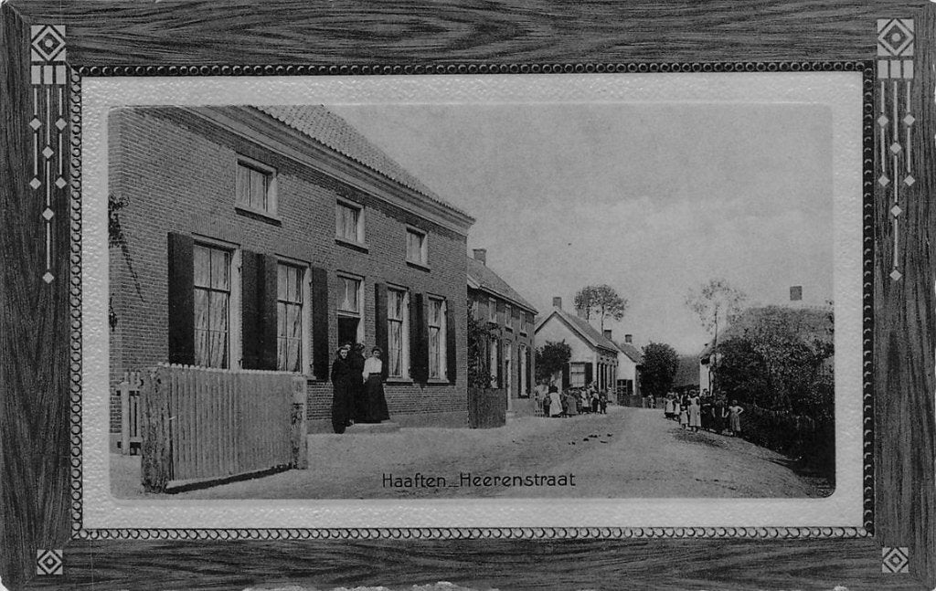 702-127-037 Haaften Heerenstraat, Verzenden, Voor 1920, Gelderland