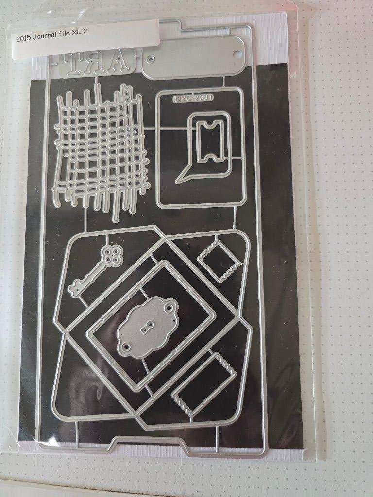 Elisabeth craft design, art journal 2015 Journal file XL2, Ophalen of Verzenden, Nieuw, Frame of Mal, Overige merken