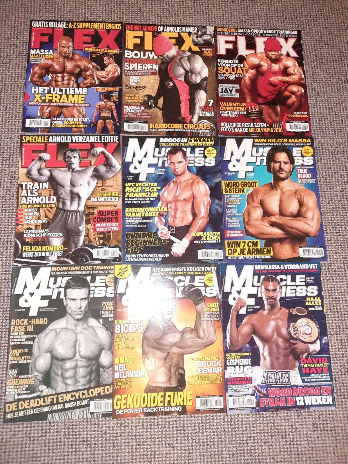 Collectie Muscle & Fitness en Flex bodybuilding magazines, Ophalen of Verzenden, Gelezen, Overige typen