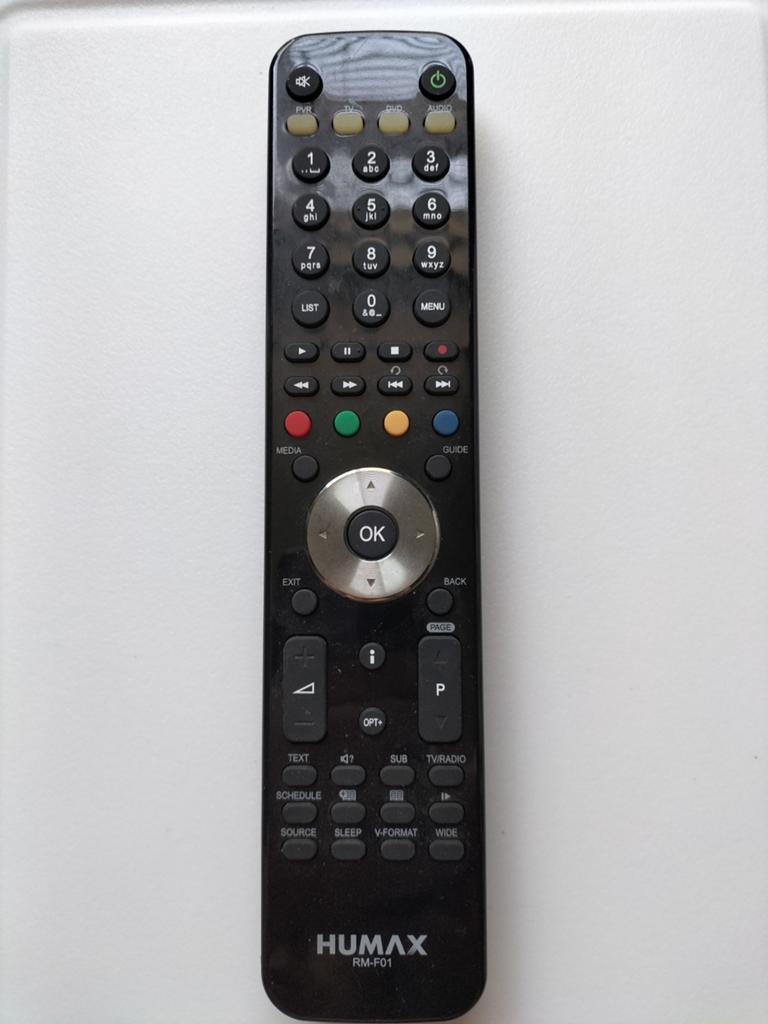 Humax RM-F01 Afstandsbediening voor digitale tv-ontvangers, Audio, Tv en Foto, Afstandsbedieningen, Ophalen of Verzenden