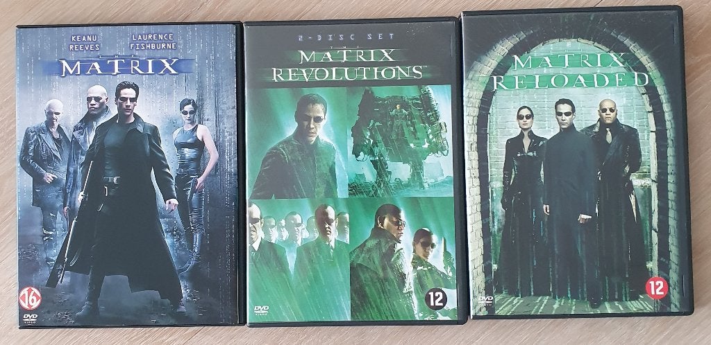 The Matrix Trilogy Complete Set, Vanaf 12 jaar, Ophalen of Verzenden, Gebruikt