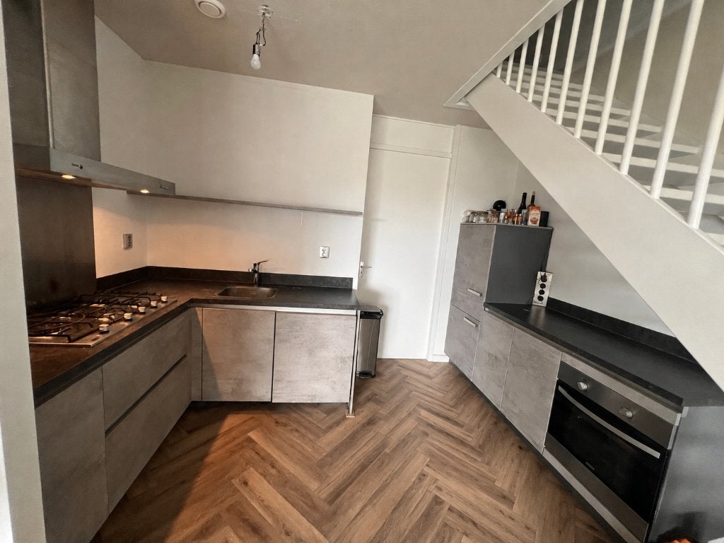 L-keuken met kasten, zonder koel-vriescombinatie, Ophalen, Gebruikt, Overige materialen, Hoekkeuken