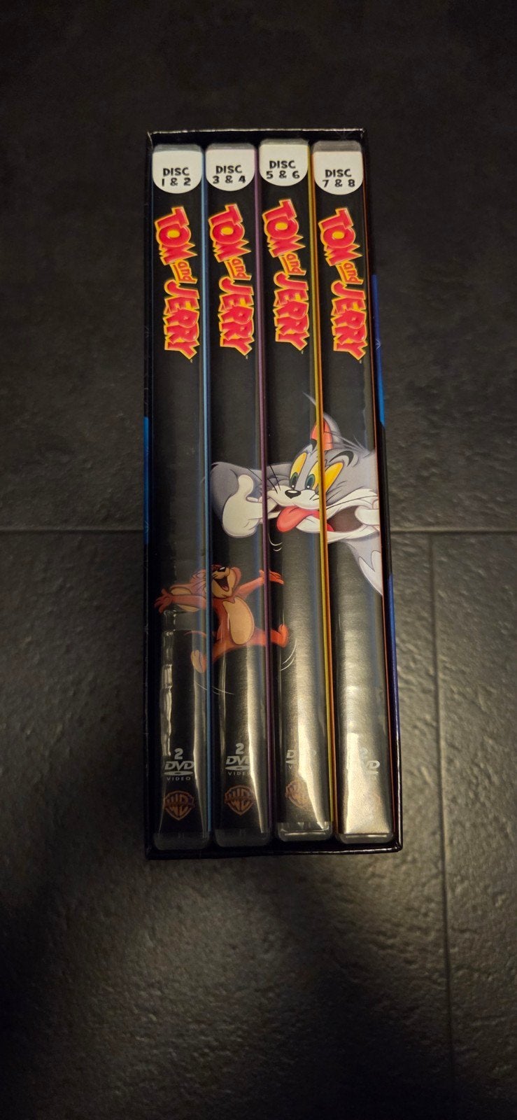 Tom and Jerry Collection - 159 klassieke cartoons op 8 DVD's, Cd's en Dvd's, Dvd's | Tekenfilms en Animatie, Engels, Tekenfilm