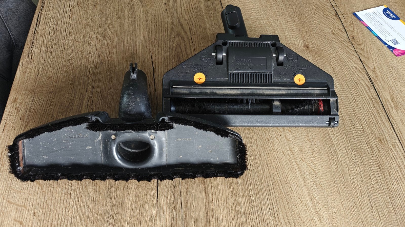 Miele borstels: Parket Twister en Cats & Dogs, Ophalen of Verzenden, Gebruikt, Geschikt voor harde vloeren, Miele