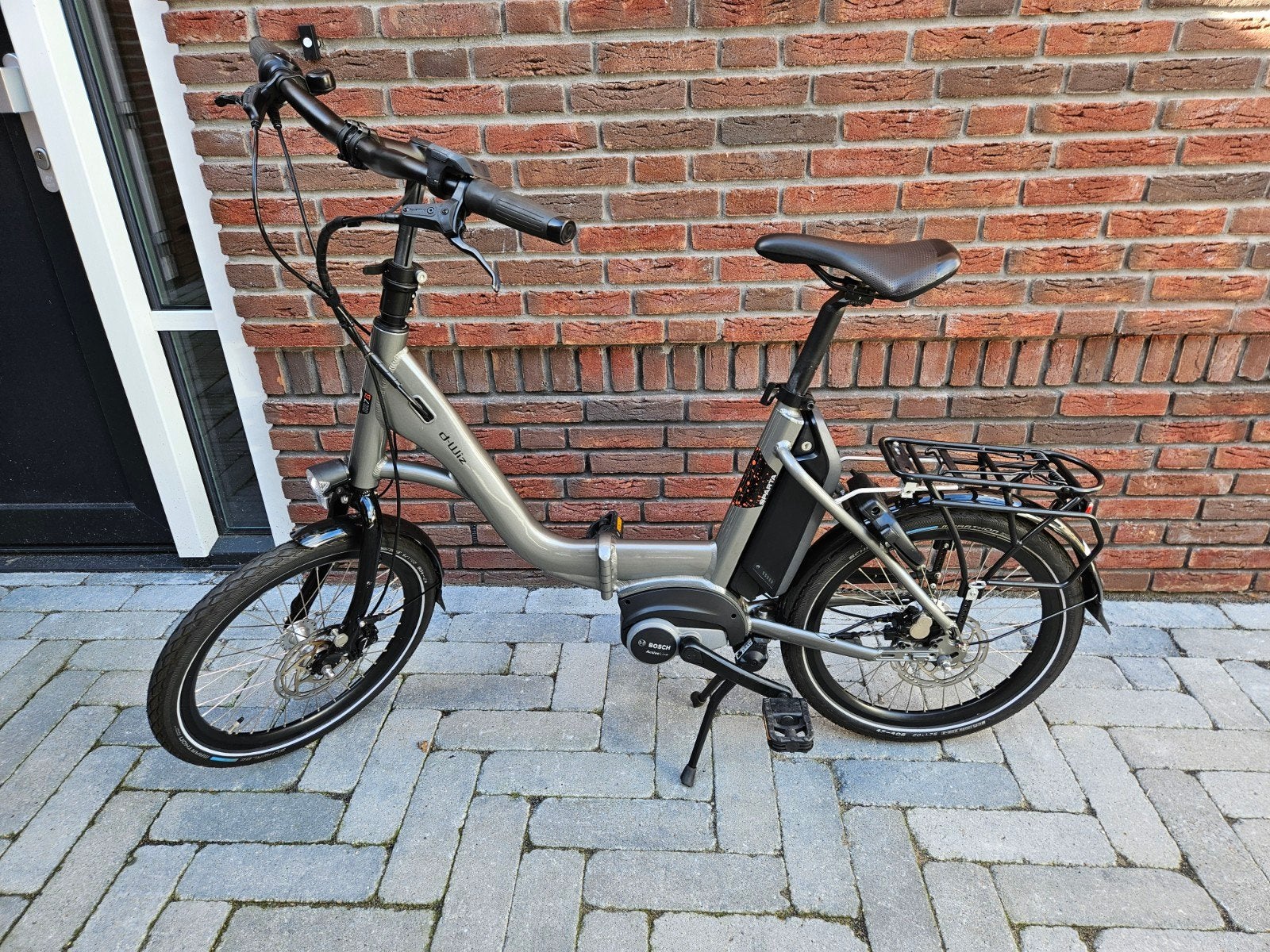 Sparta D-Wiz Fold M7B. Slechts 53km! Bosch Active Line, Fietsen en Brommers, 20 inch of meer, Versnellingen, Zo goed als nieuw