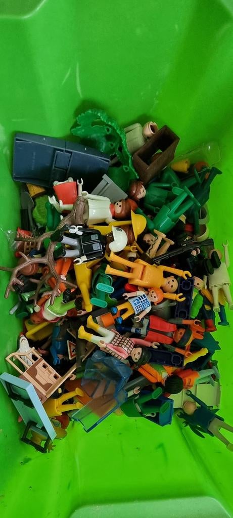 Grote verzameling Playmobil met voertuigen en figuren, Ophalen of Verzenden, Gebruikt, Los playmobil