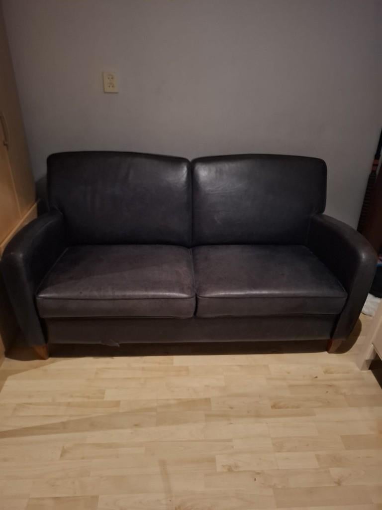 Bank, Huis en Inrichting, Banken | Bankstellen, Ophalen, Gebruikt, Minder dan 75 cm, 150 tot 200 cm