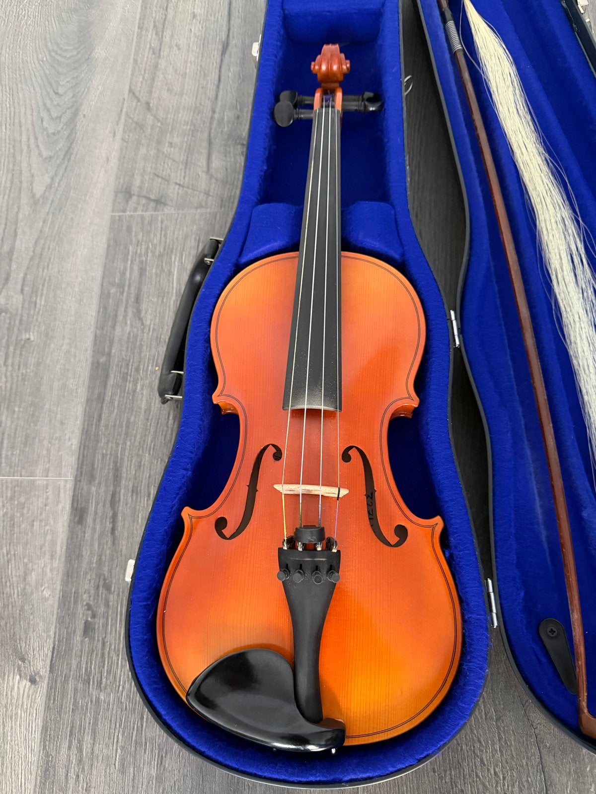 Viool met koffer en strijkstok - Zo goed als nieuw, Muziek en Instrumenten, Viool, Ophalen of Verzenden, Zo goed als nieuw, 4/4-viool