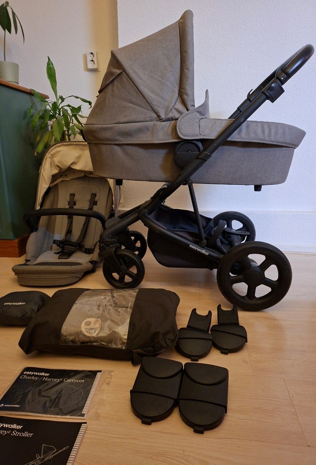 Easywalker harvey met veel accessoires, Kinderen en Baby's, Kinderwagens en Combinaties, Ophalen