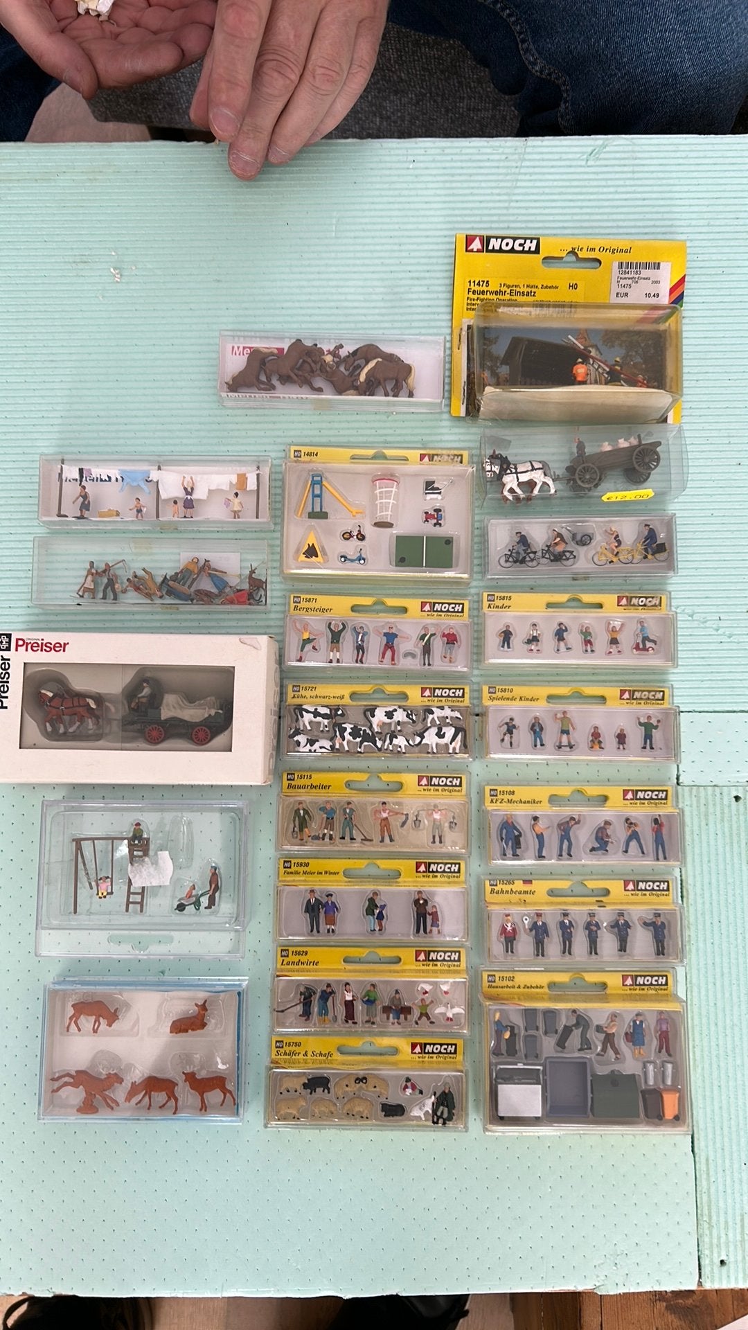 Noch poppetjes, Overige merken, Natuur, Gelijkstroom of Wisselstroom, Ophalen of Verzenden