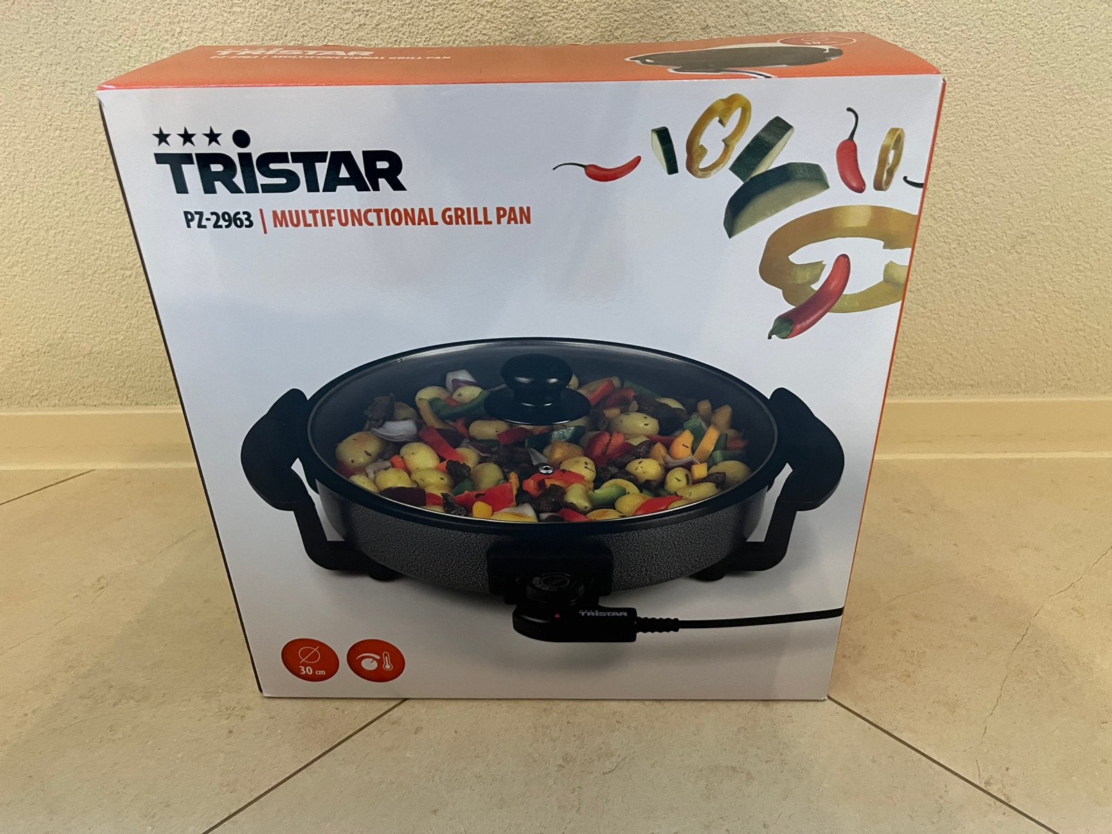 Tristar PZ-2963 elektrische hapjes/grill pan Nieuw, Ophalen of Verzenden, Nieuw