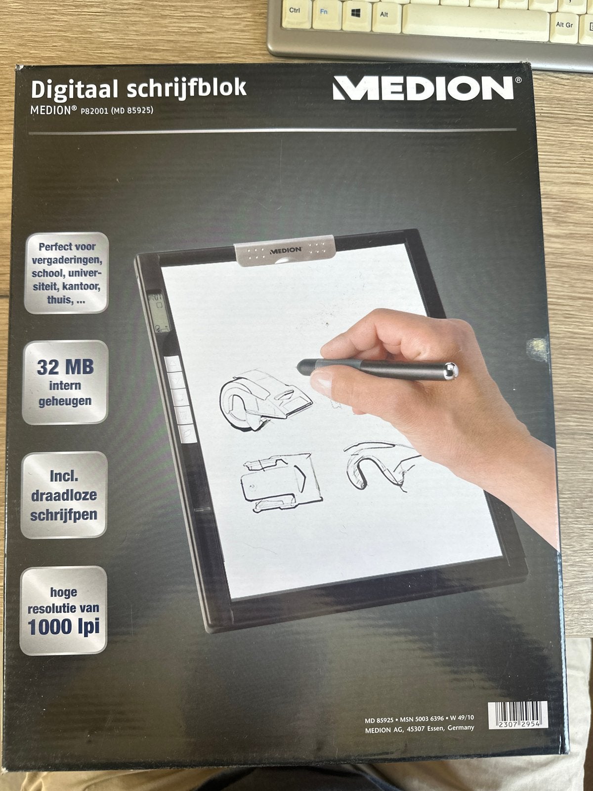 Medion Digitaal Schrijfblok P82001 (MD 85925) Nieuw, Ophalen of Verzenden, Zo goed als nieuw
