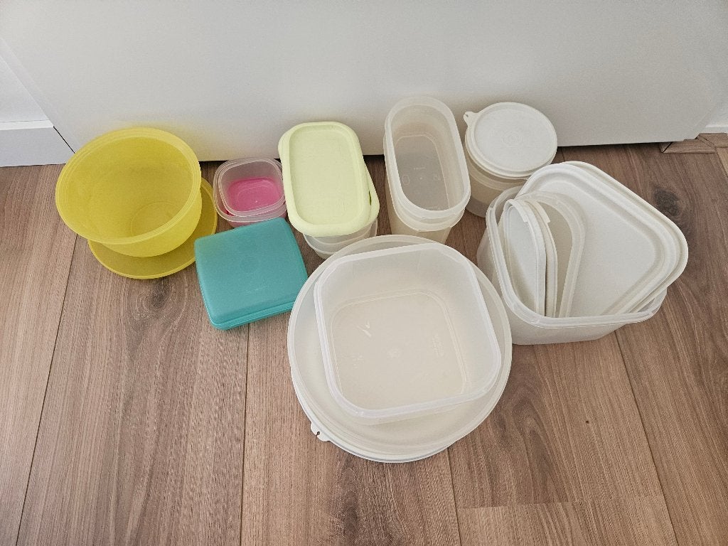 Diverse Tupperware / Rubbermaid / Curver bakjes, Huis en Inrichting, Keuken | Tupperware, Ophalen of Verzenden, Gebruikt, Bak of Kom