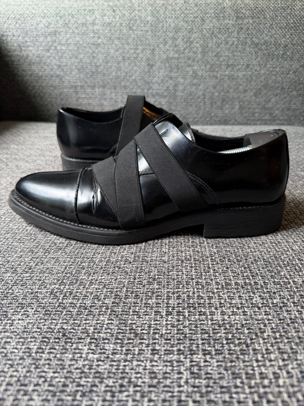 Zara Zwarte Schoenen Maat 41 - Goede Staat, Zwart, Ophalen of Verzenden, Gedragen, Veterschoenen