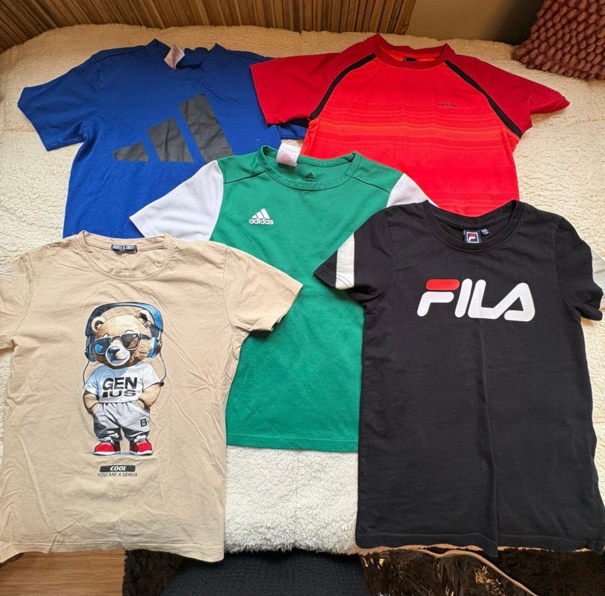 Partij t-shirts maat 140, Ophalen of Verzenden, Gebruikt, Jongen, Shirt of Longsleeve