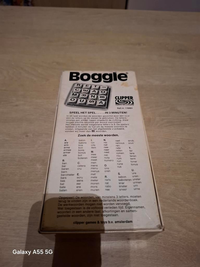 Boggle - Het klassieke woordspel van Clipper, Hobby en Vrije tijd, Gezelschapsspellen | Bordspellen, Info@clippergames.nl, Amsterdam, Nederland