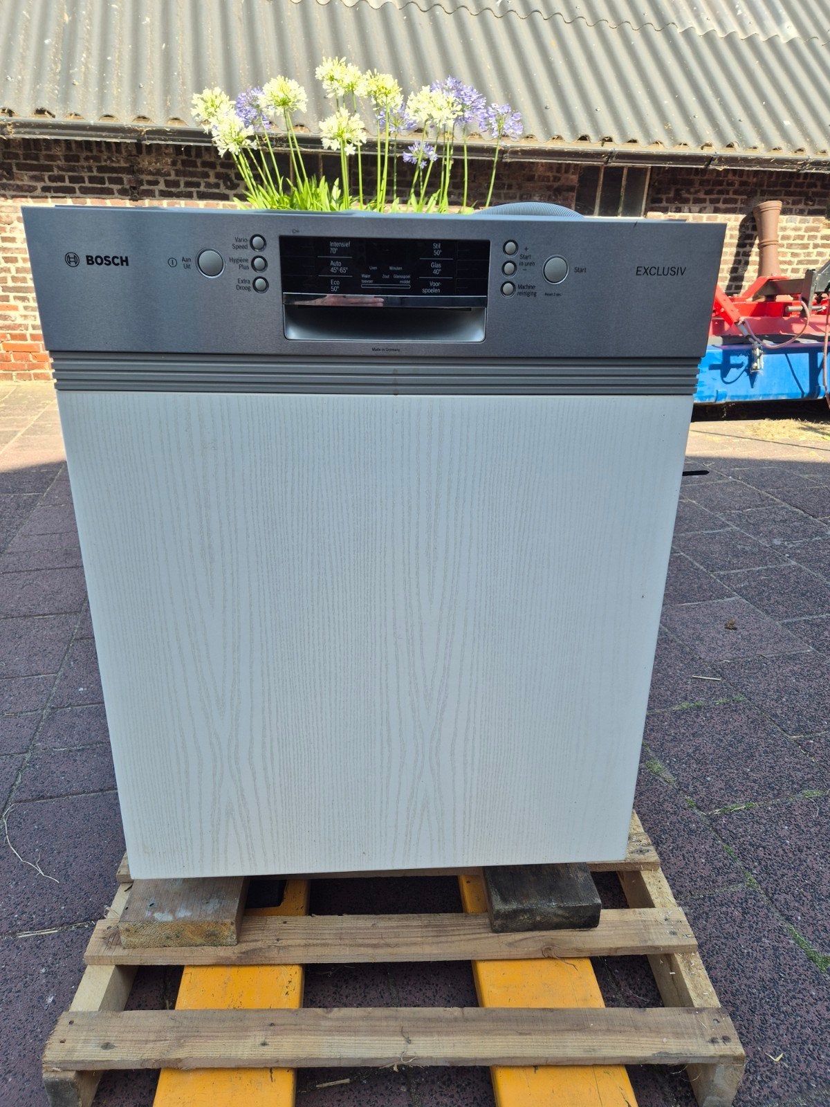 Bosch SMH46MS11N Inbouw Vaatwasser - Goede Staat, Ophalen, Gebruikt, 60 cm of meer, Eco programma