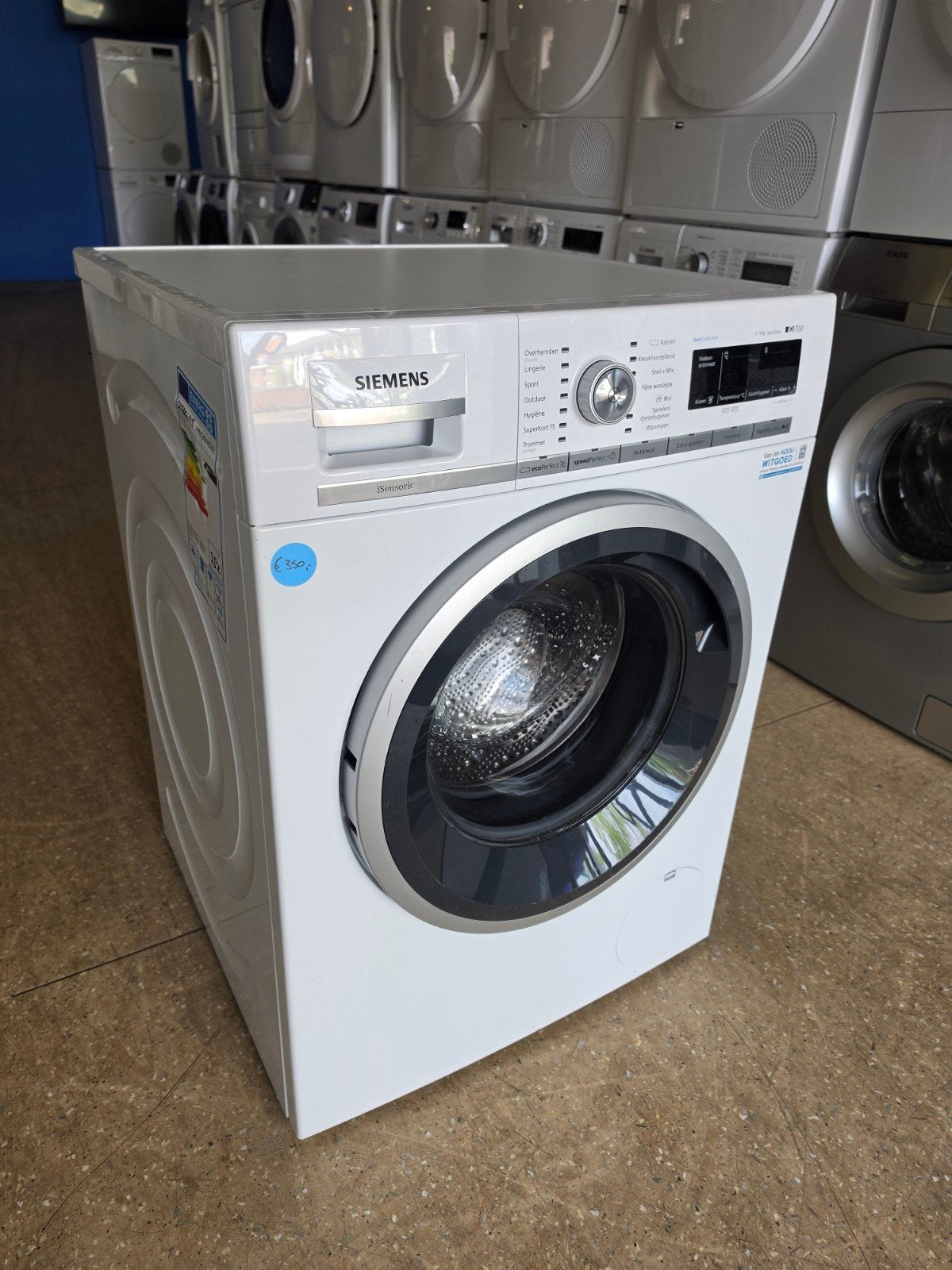 Siemens IQ 700 wasmachine | 9 kilo | A+++ | Gratis thuis 🚚✅, Jirnsum, 1200 tot 1600 toeren, 8 tot 10 kg, Ophalen of Verzenden