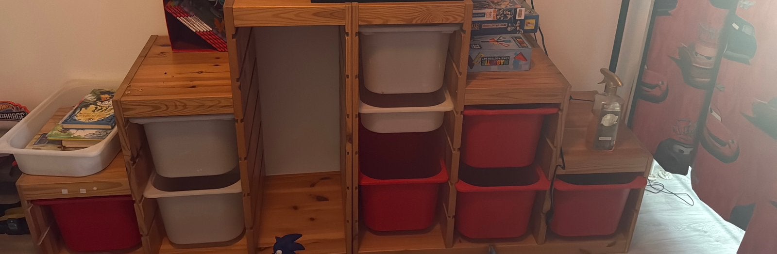 2 ikea trofast kasten, Ophalen, Zo goed als nieuw, 25 tot 50 cm