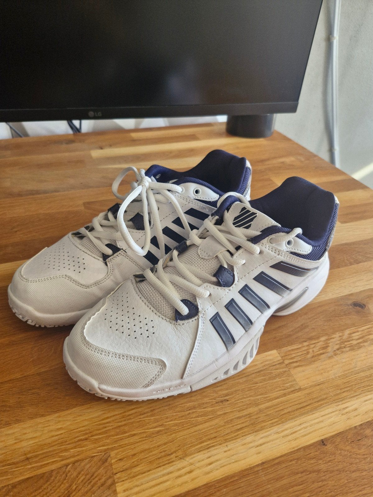 K-Swiss Receiver V Omni padel / tennis schoenen maat 41, Sport en Fitness, Ophalen of Verzenden, Zo goed als nieuw, Schoenen, K-Swiss