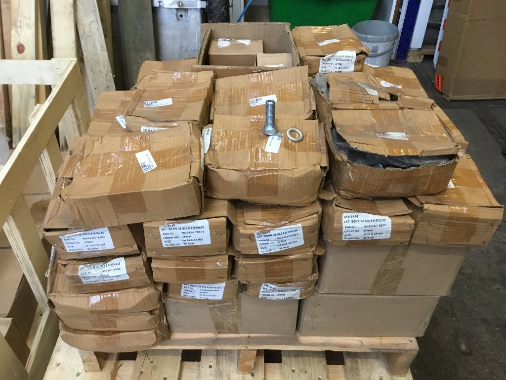 bouten M16 x 45 moeren M16 volgringen M16 partij bouten, Ophalen, Nieuw, Minder dan 50 mm, Bouten of Moeren
