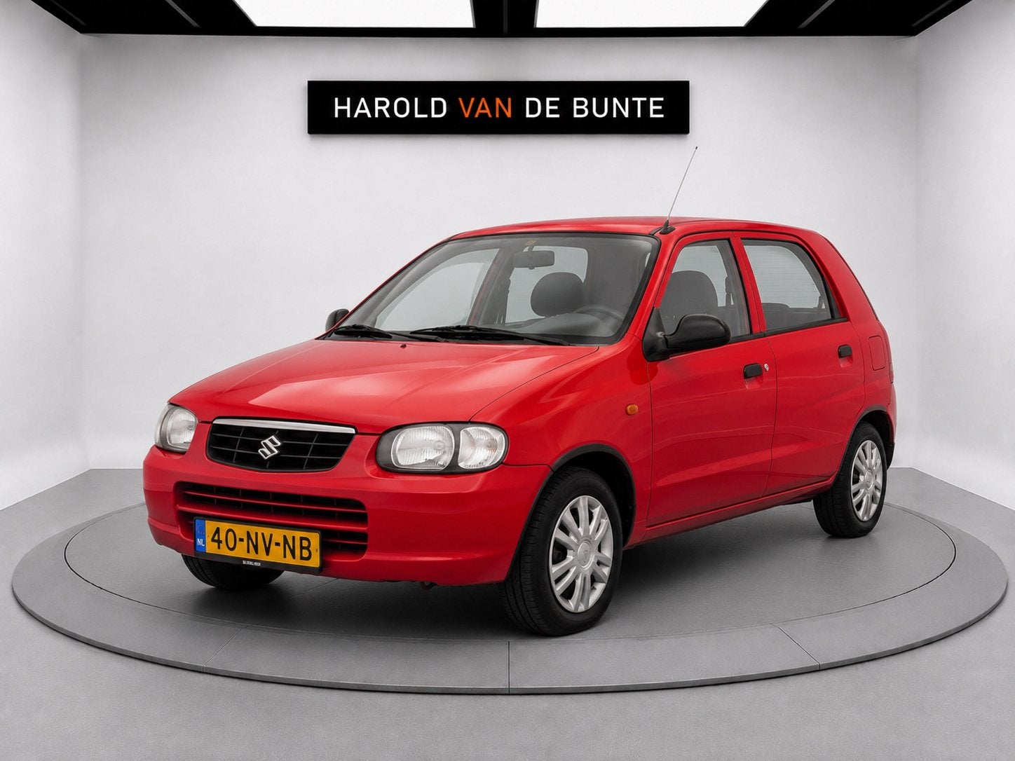Suzuki Alto 1.1 16V 5d AGS 2004 Rood, Auto's, Voorwielaandrijving, 750 kg, 4 cilinders, 4 stoelen