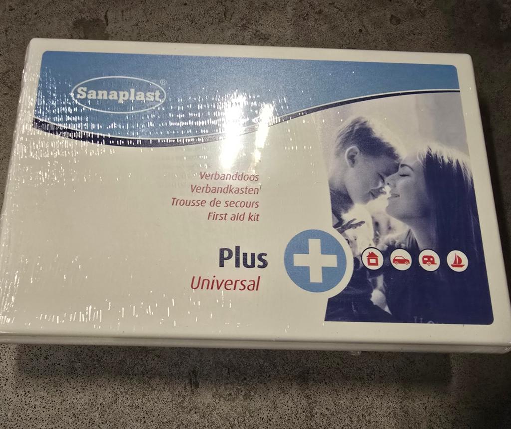 Sanaplast Universele EHBO-doos Plus - Nieuw in verpakking, Ophalen, Nieuw, Overige typen