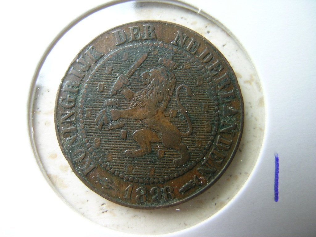 2,5 Cent 1898, Ophalen of Verzenden, Koningin Wilhelmina, Overige waardes, Losse munt