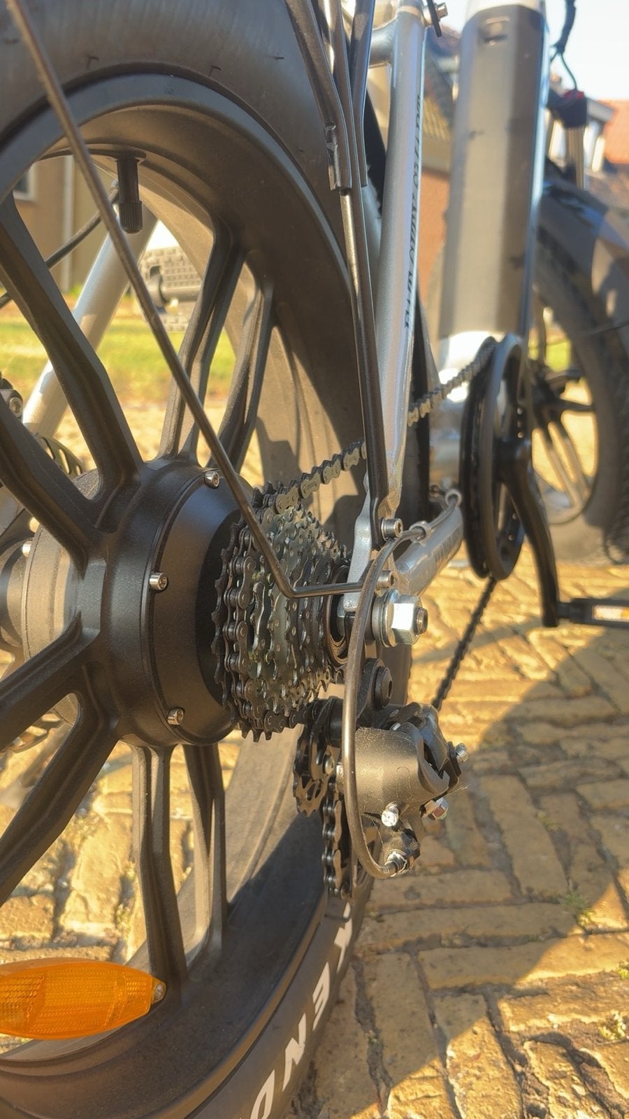 Diablo opvouwbare fatbike e-bike - Zo goed als nieuw, Zo goed als nieuw, Minder dan 47 cm, 50 km per accu of meer, Ophalen