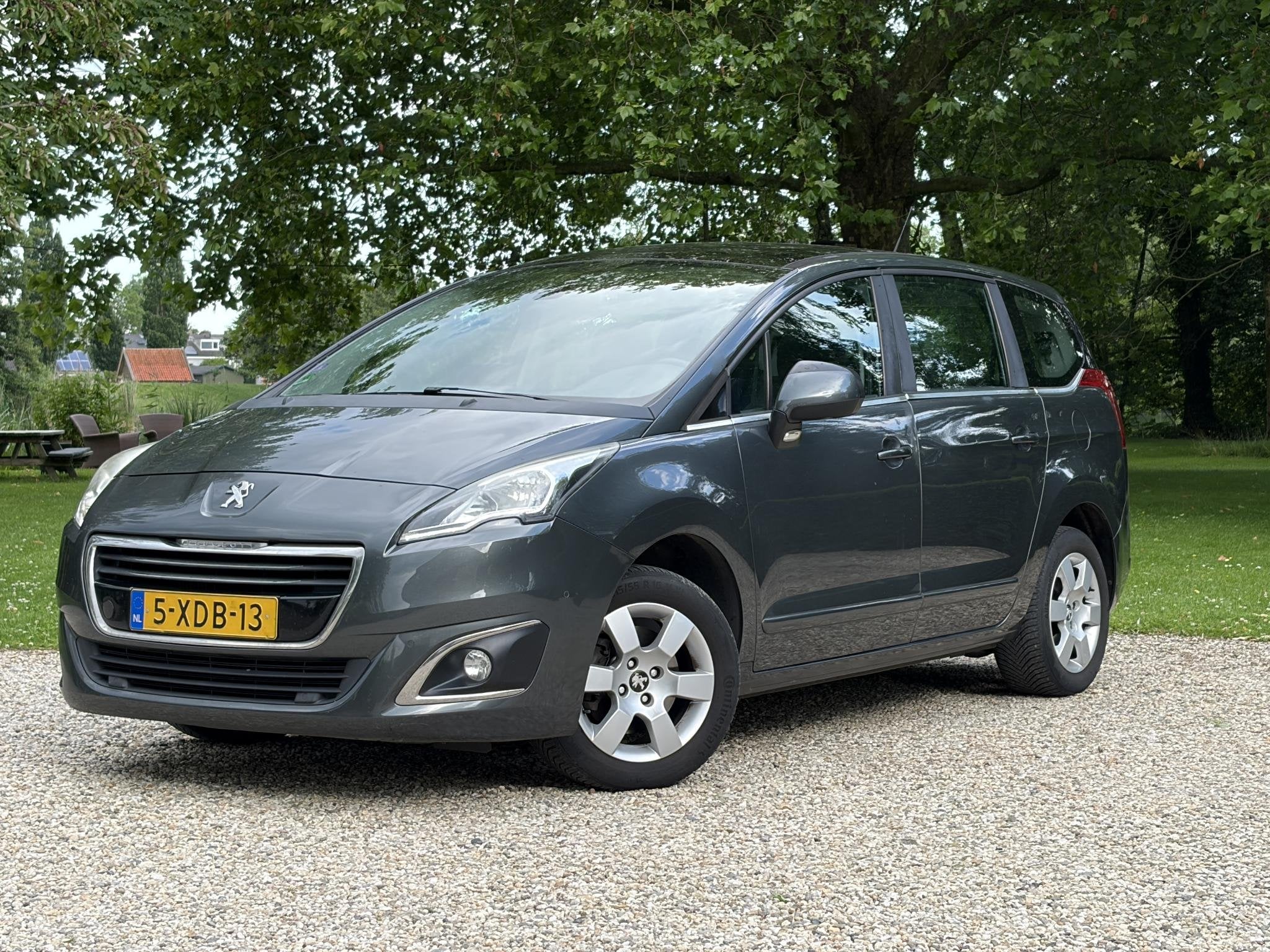 Peugeot 5008 1.6 7p, Trekhaak *Dealer onderhouden*, Auto's, Voorwielaandrijving, Euro 5, Stof, Handgeschakeld