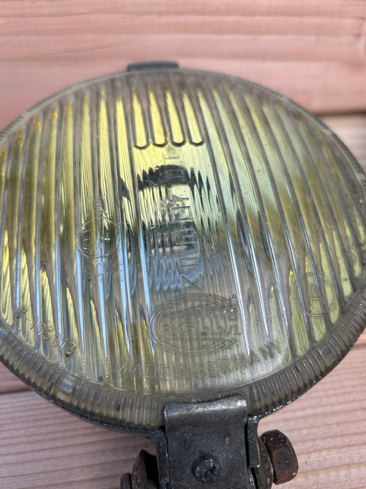 Hella verstralers geel glas - Made in Germany, Ophalen, Gebruikt, Universele onderdelen