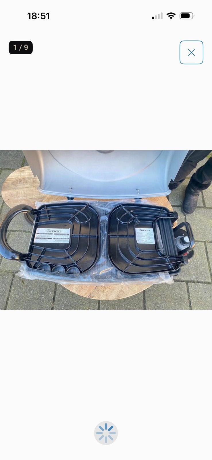 BBQ merk Hendi Nieuw ( Gas), Ophalen, Nieuw