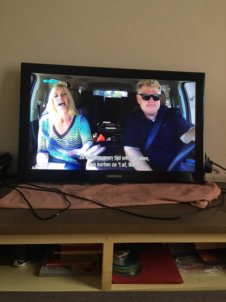 Samsung tv  HD 32 ich. Met dvd speler erbij, Gebruikt, 50 Hz, HD Ready (720p), Ophalen of Verzenden